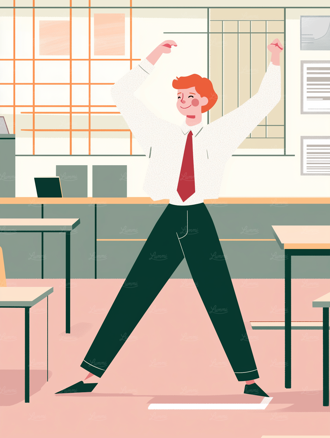 A remote salesperson celebrates achieving sales targets, illustrating the impact of commission on earnings.