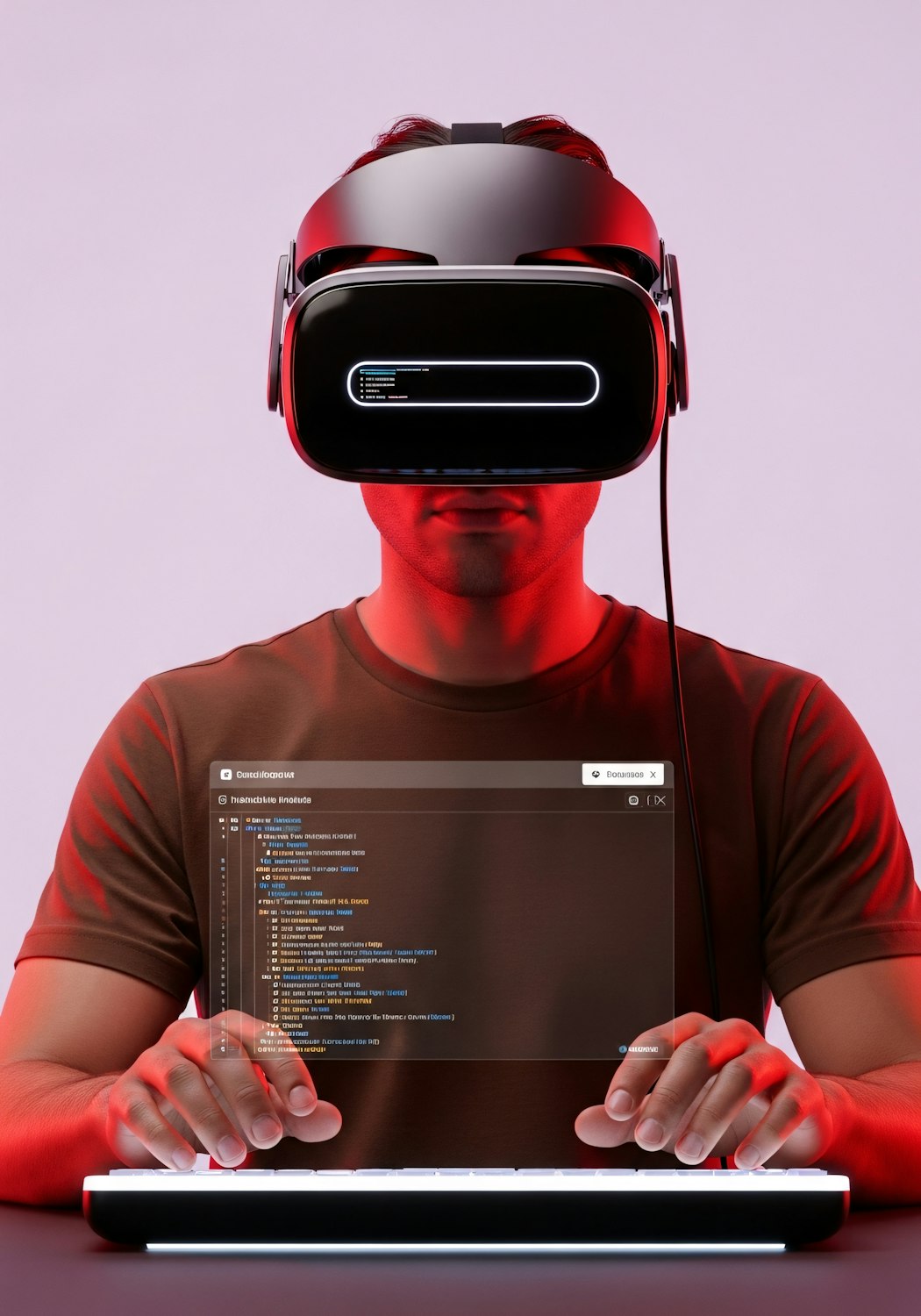 A candidate participates in a virtual interview, a common practice for remote sales roles.