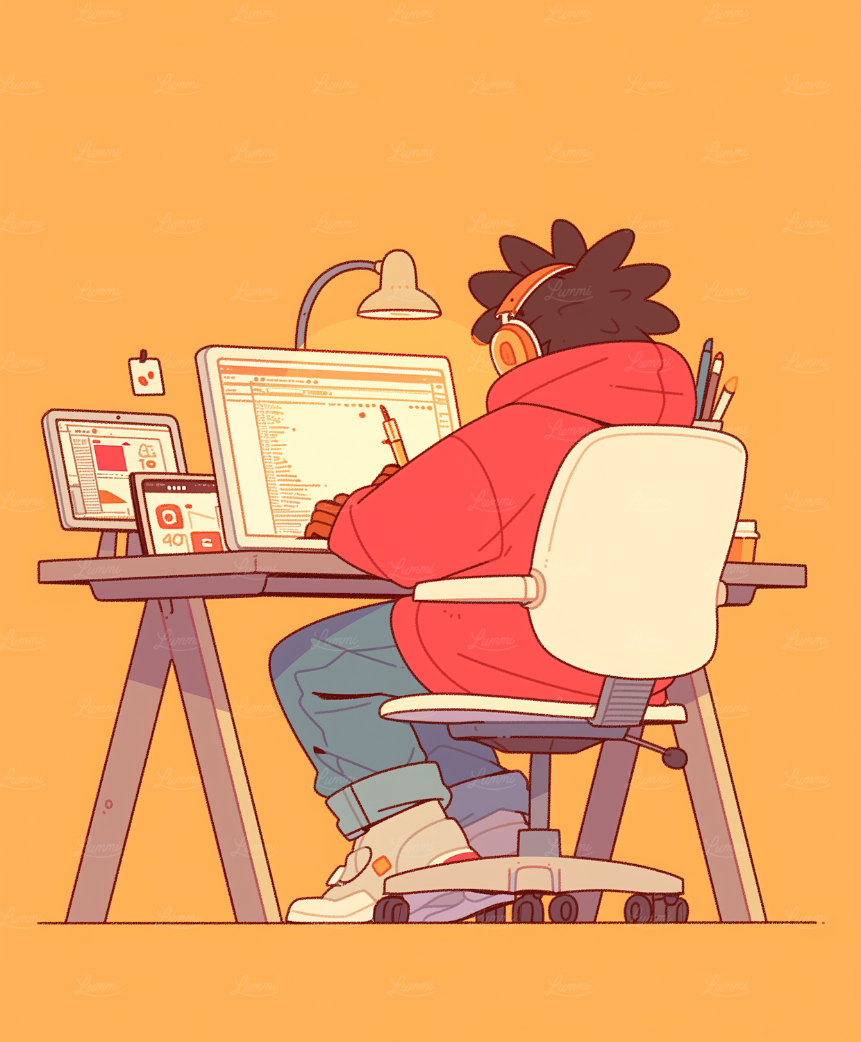 A person actively browsing various remote sales job openings online, focusing on finding roles that match their skills and experience.